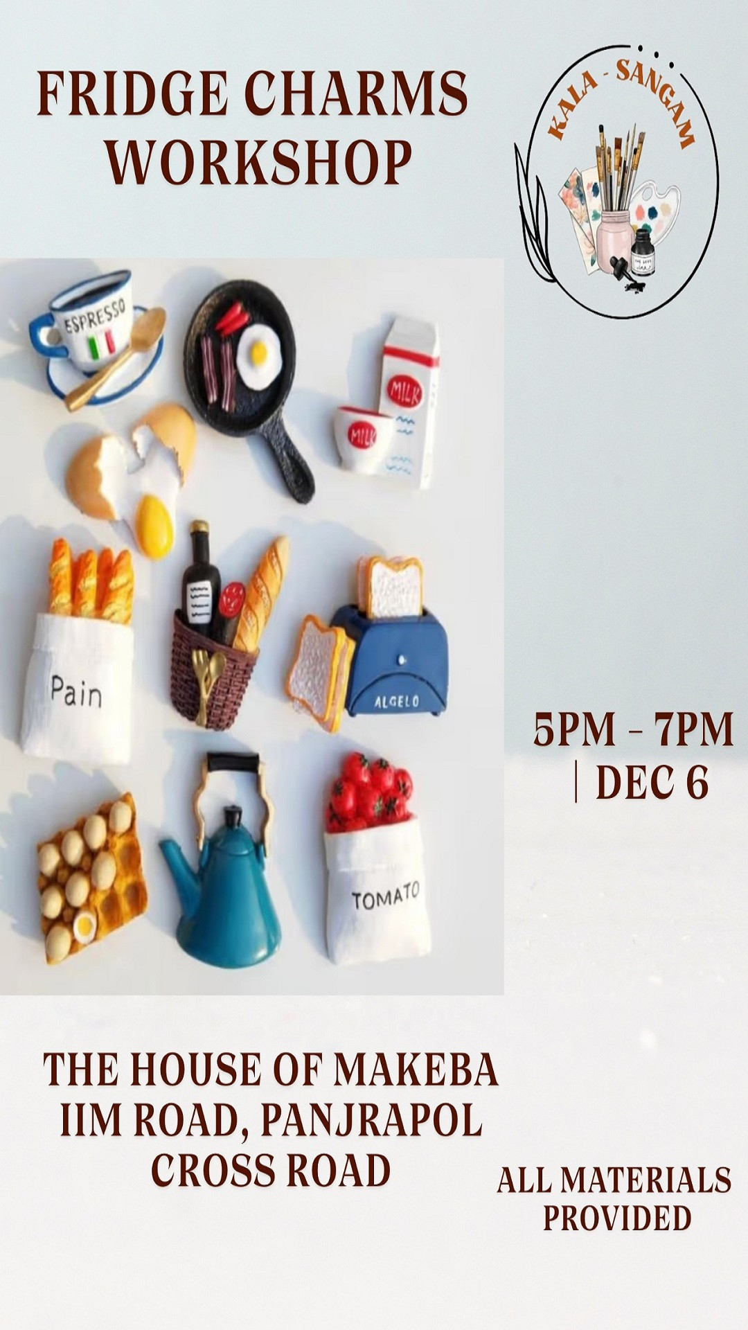 FRIDGE CHARMS WORKSHOP