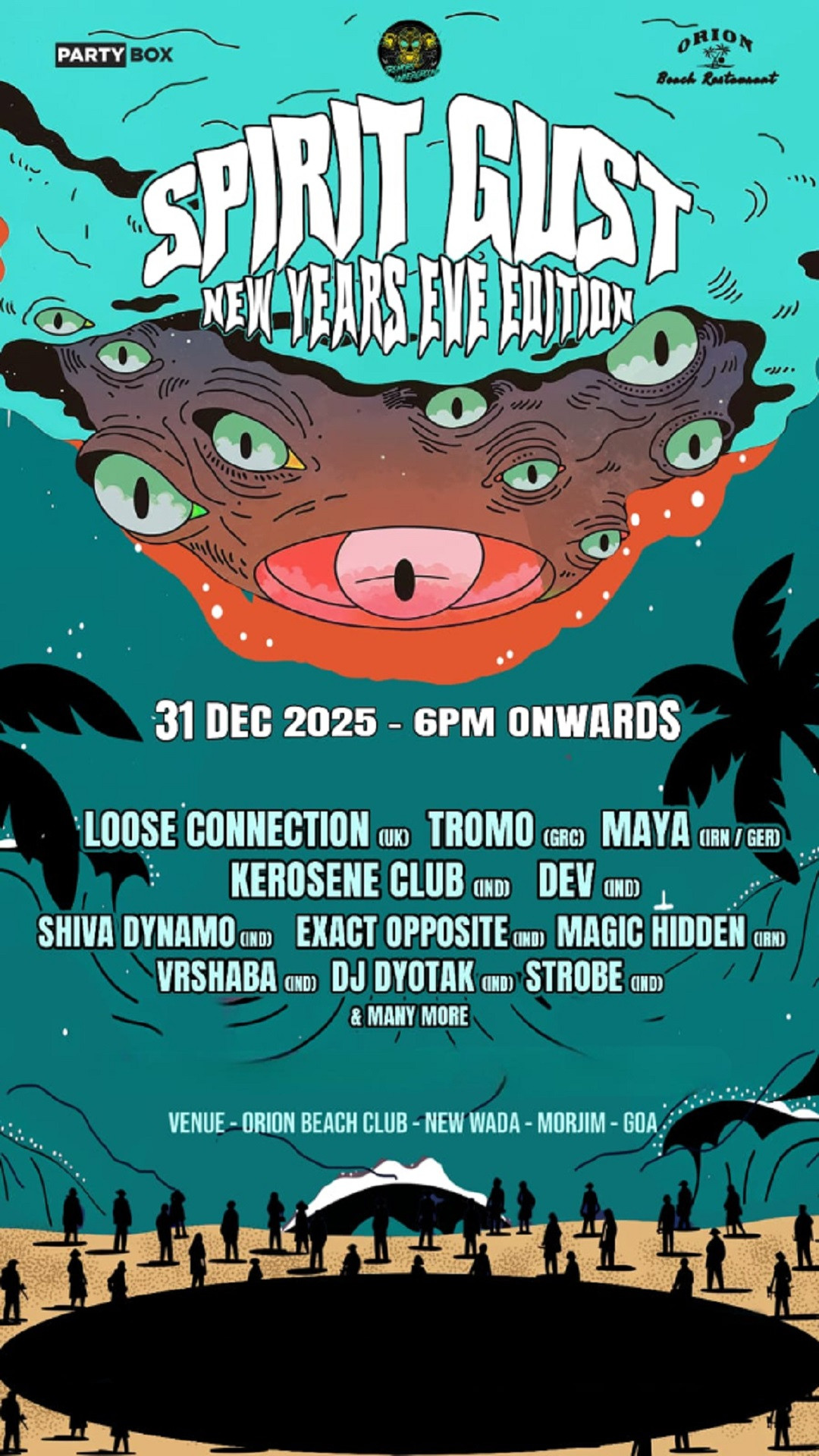 Spirit Gust: New Year's Eve Edition