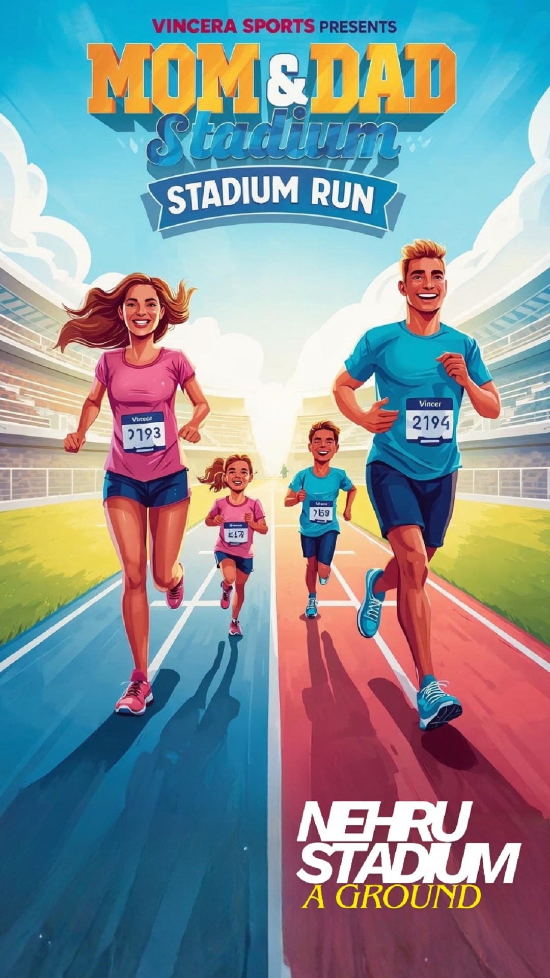 MOM & DAD STADIUM RUN 2026