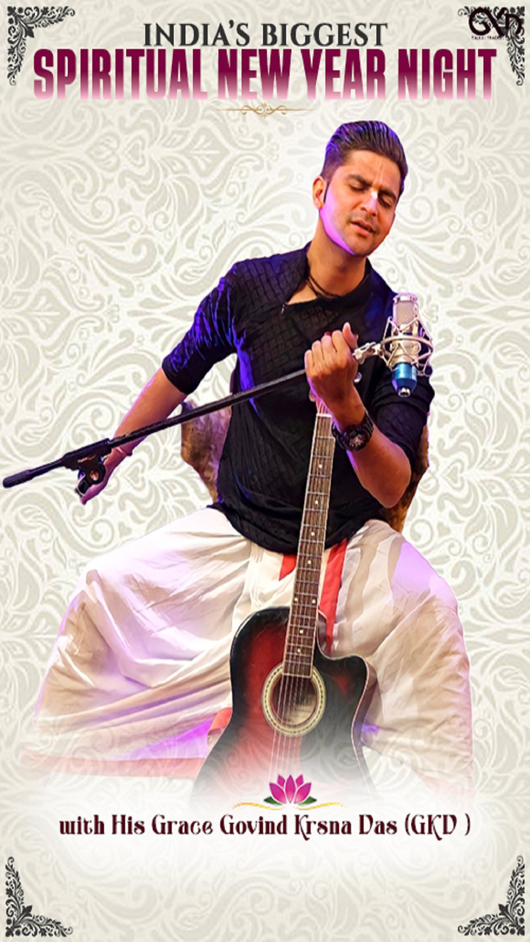 Biggest Spiritual New Year Night: Govind Krsna Das