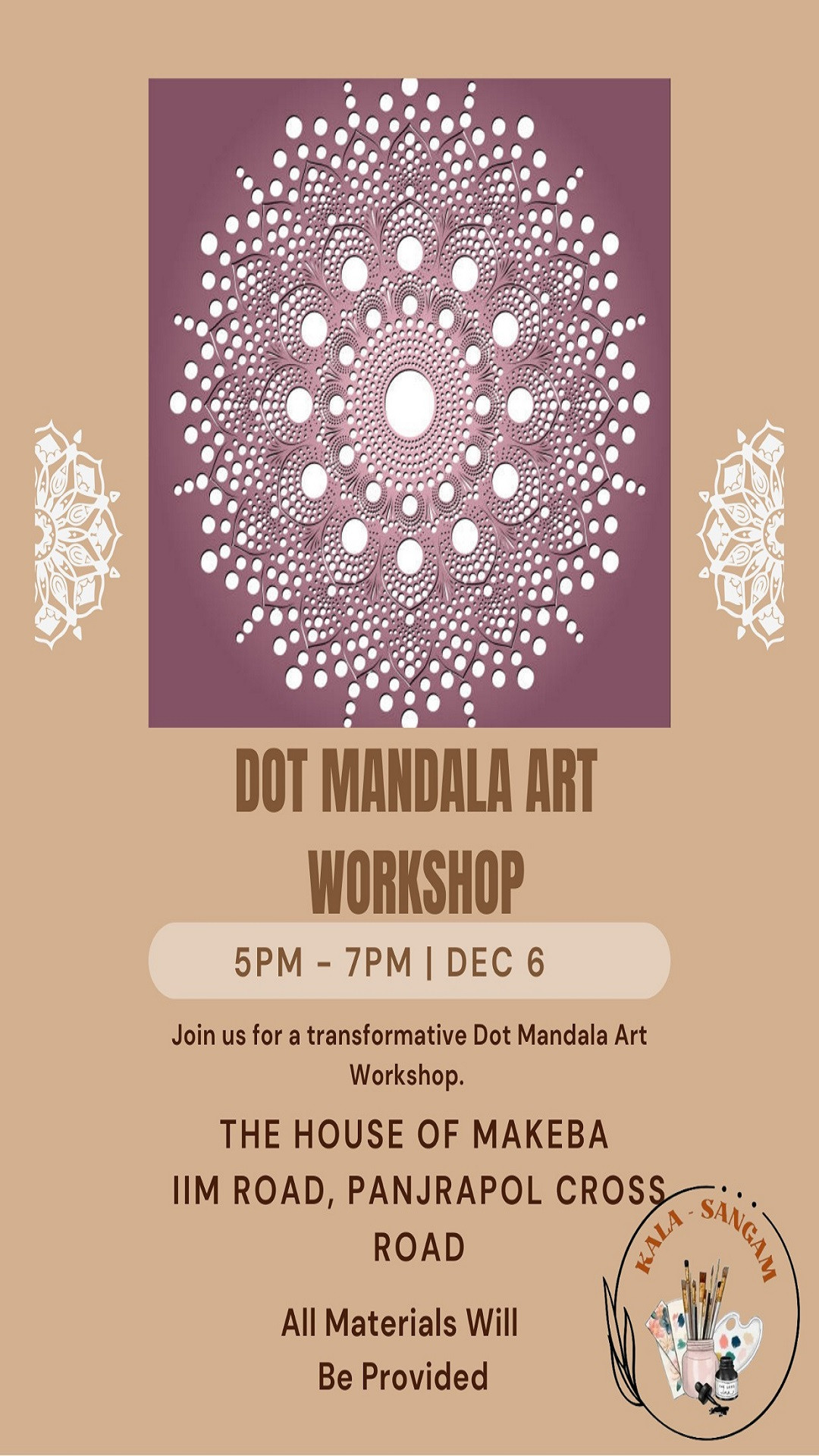 DOT MANDALA ART WORKSHOP