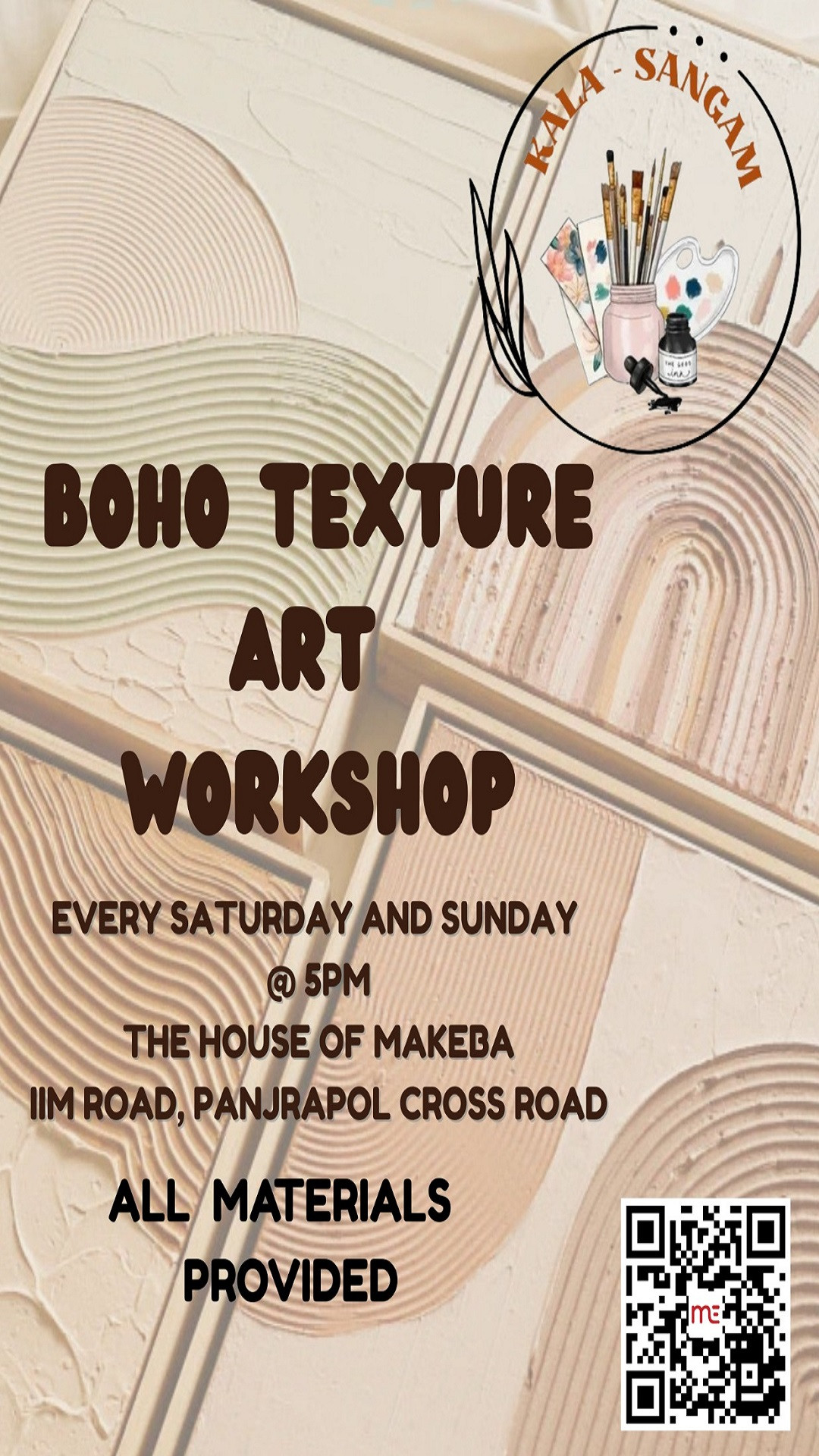 BOHO TEXTURE ART WORKSHOP