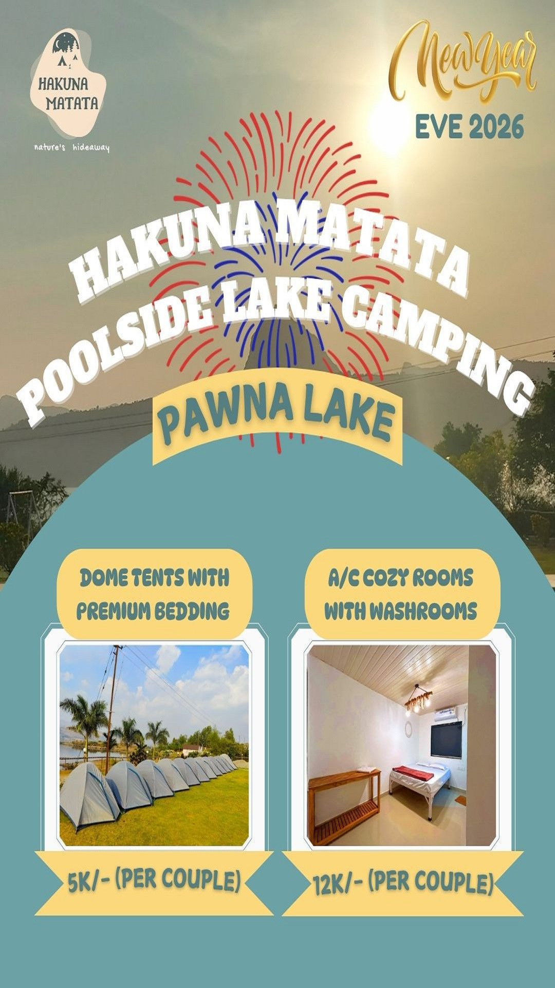 Hakuna Matata - Poolside Lake Camping