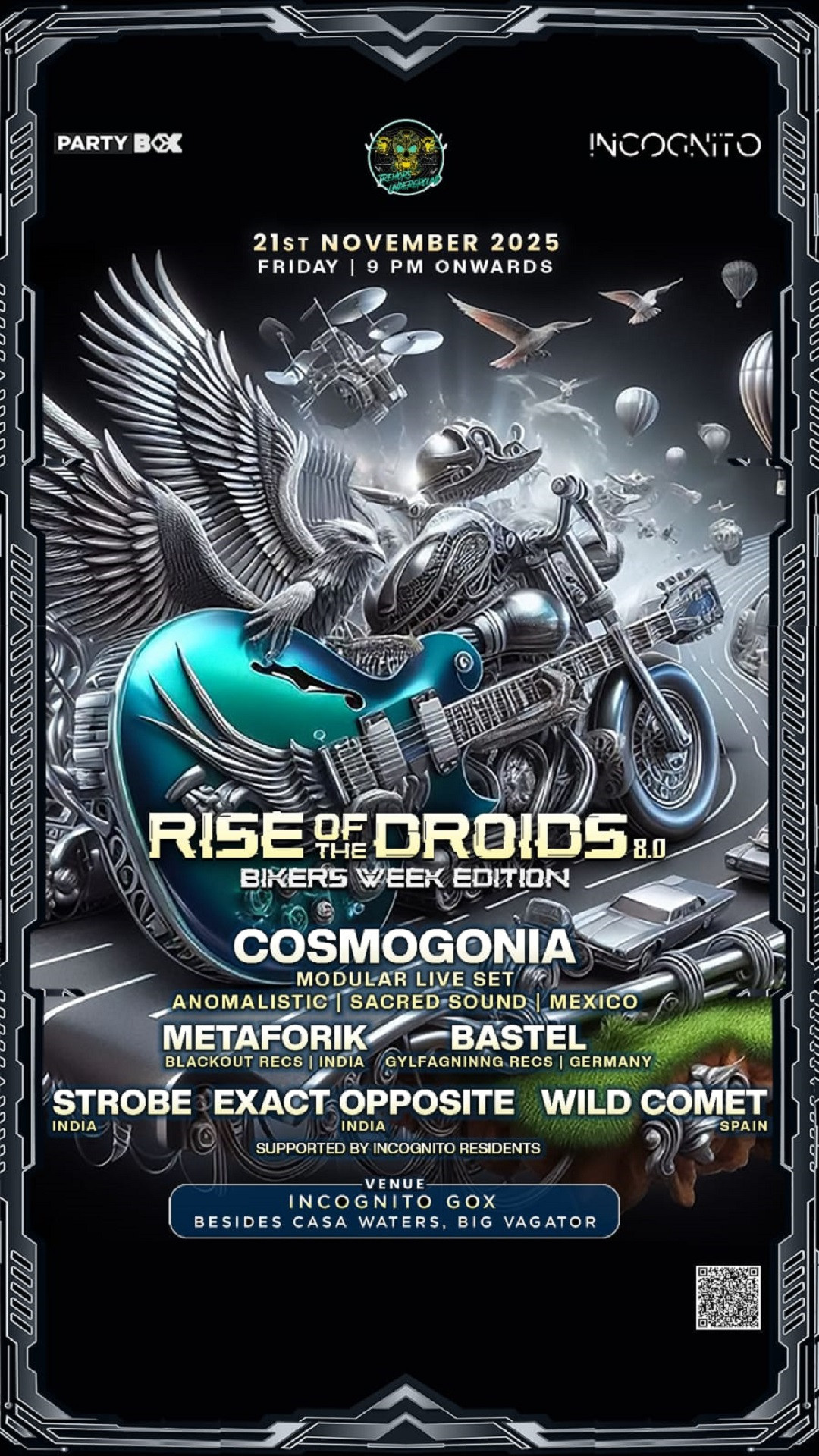 RISE OF THE DROIDS 8.0 - BIKERS WEEK EDITION