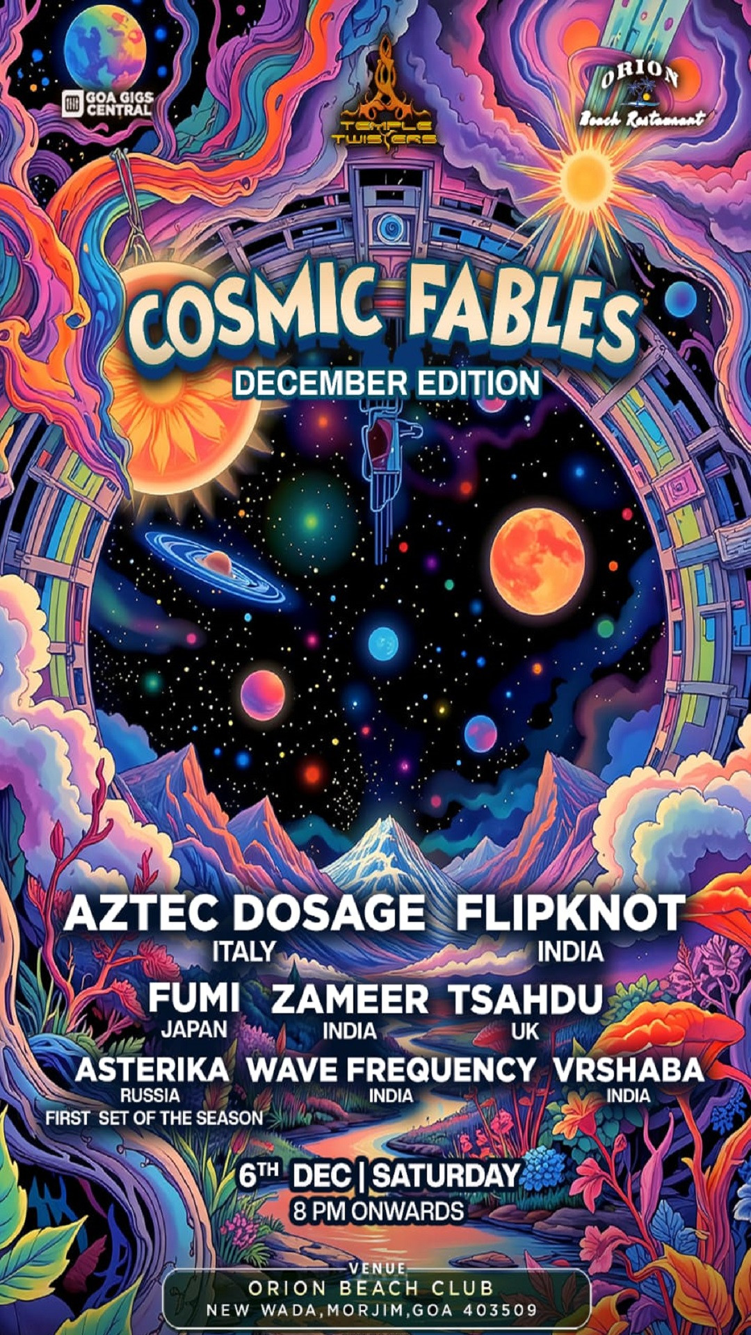 Cosmic Fables - December Edition
