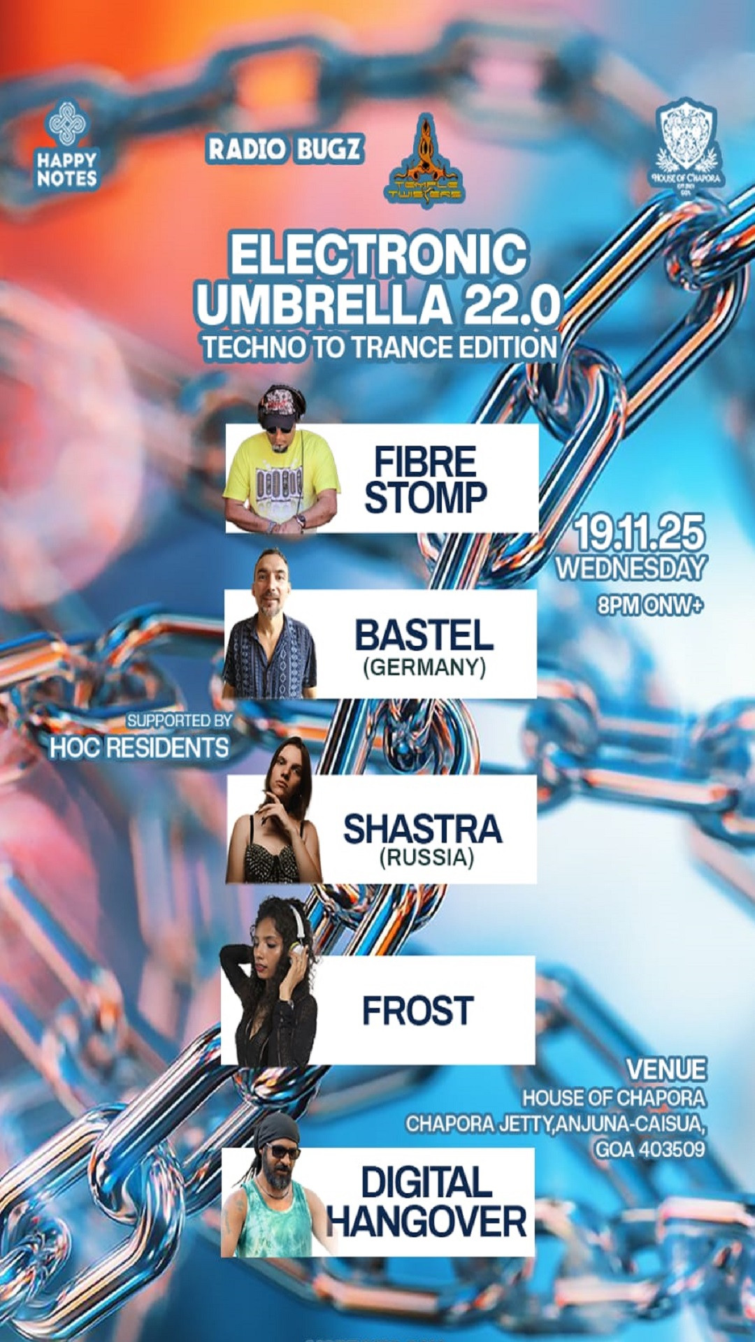 Electronic Umbrella 22.0