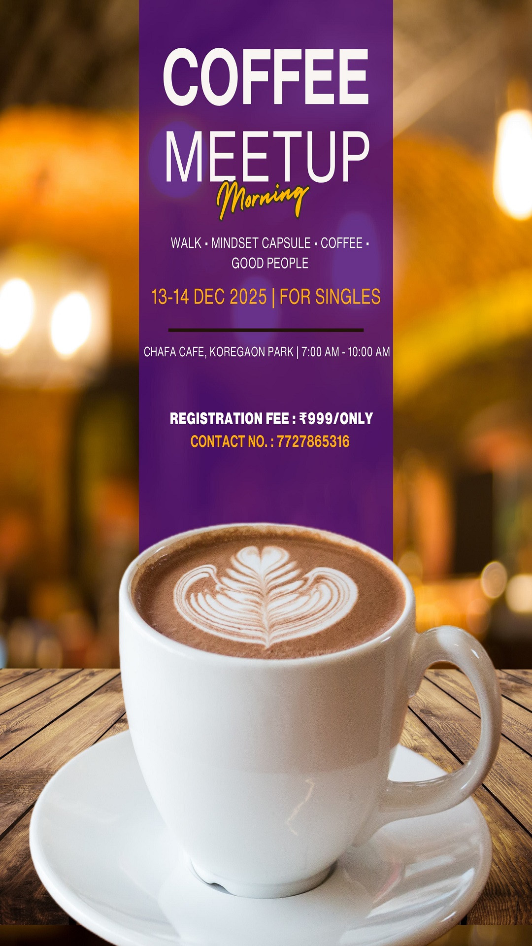 COFFEE MEETUP MORNING