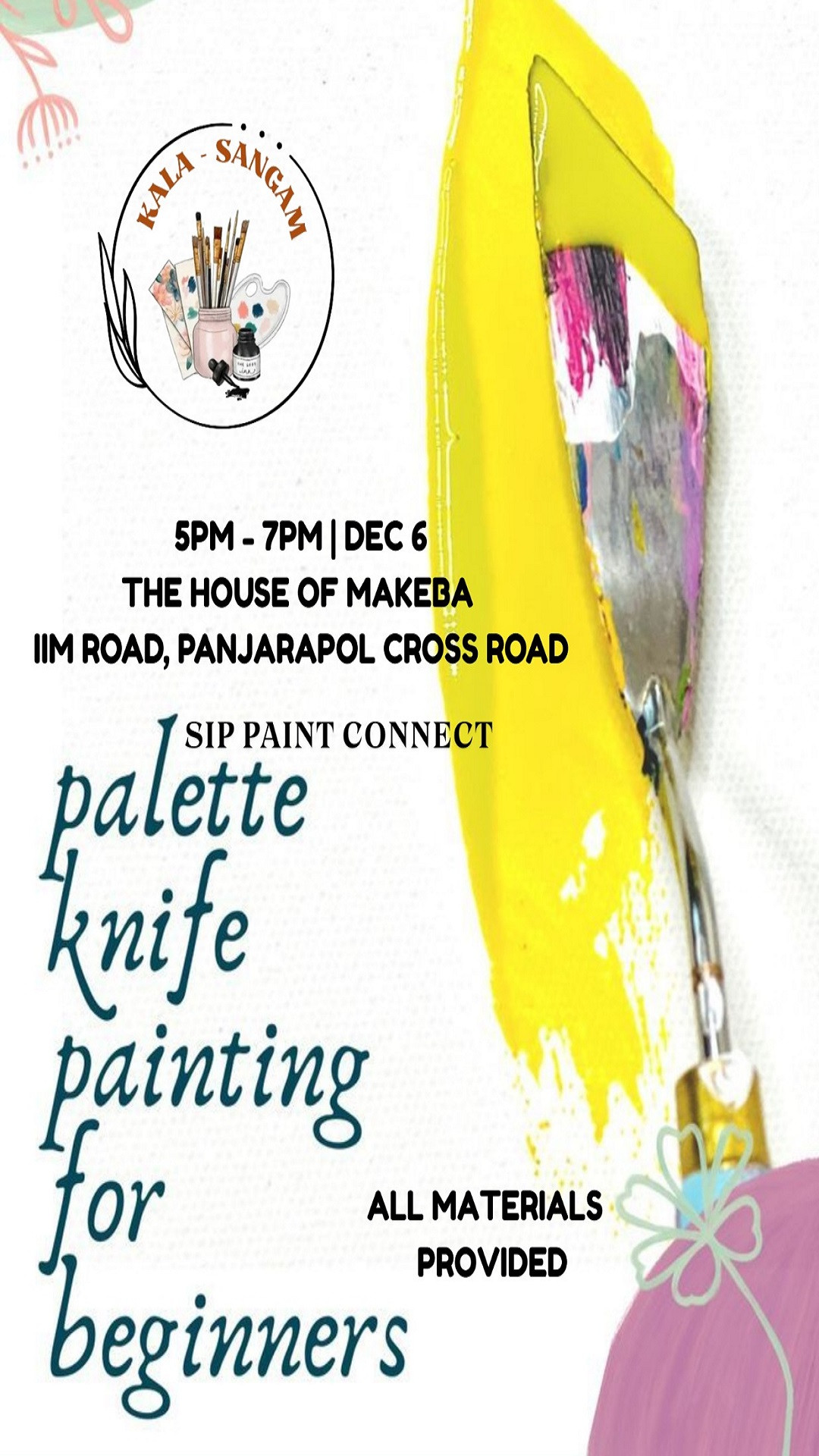 KNIFE TEXTURE ART WORKSHOP