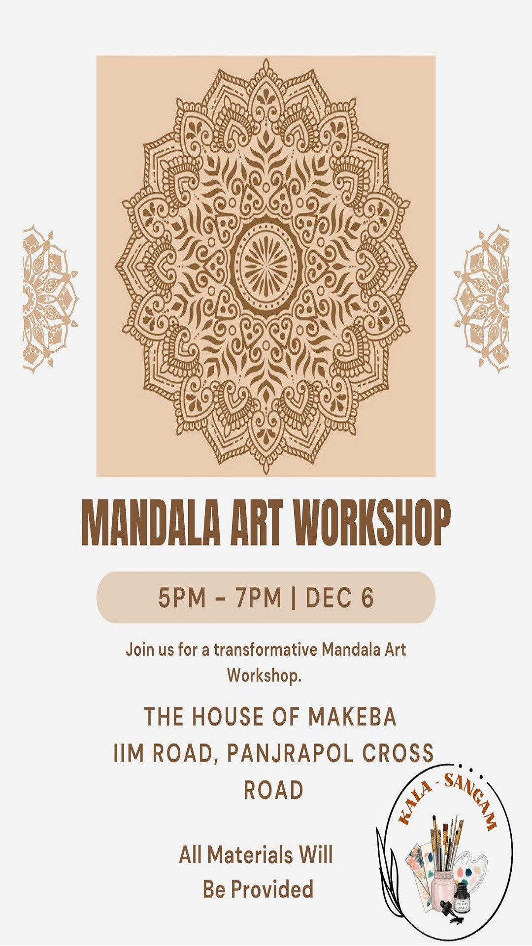 MANDALA ART WORKSHOP