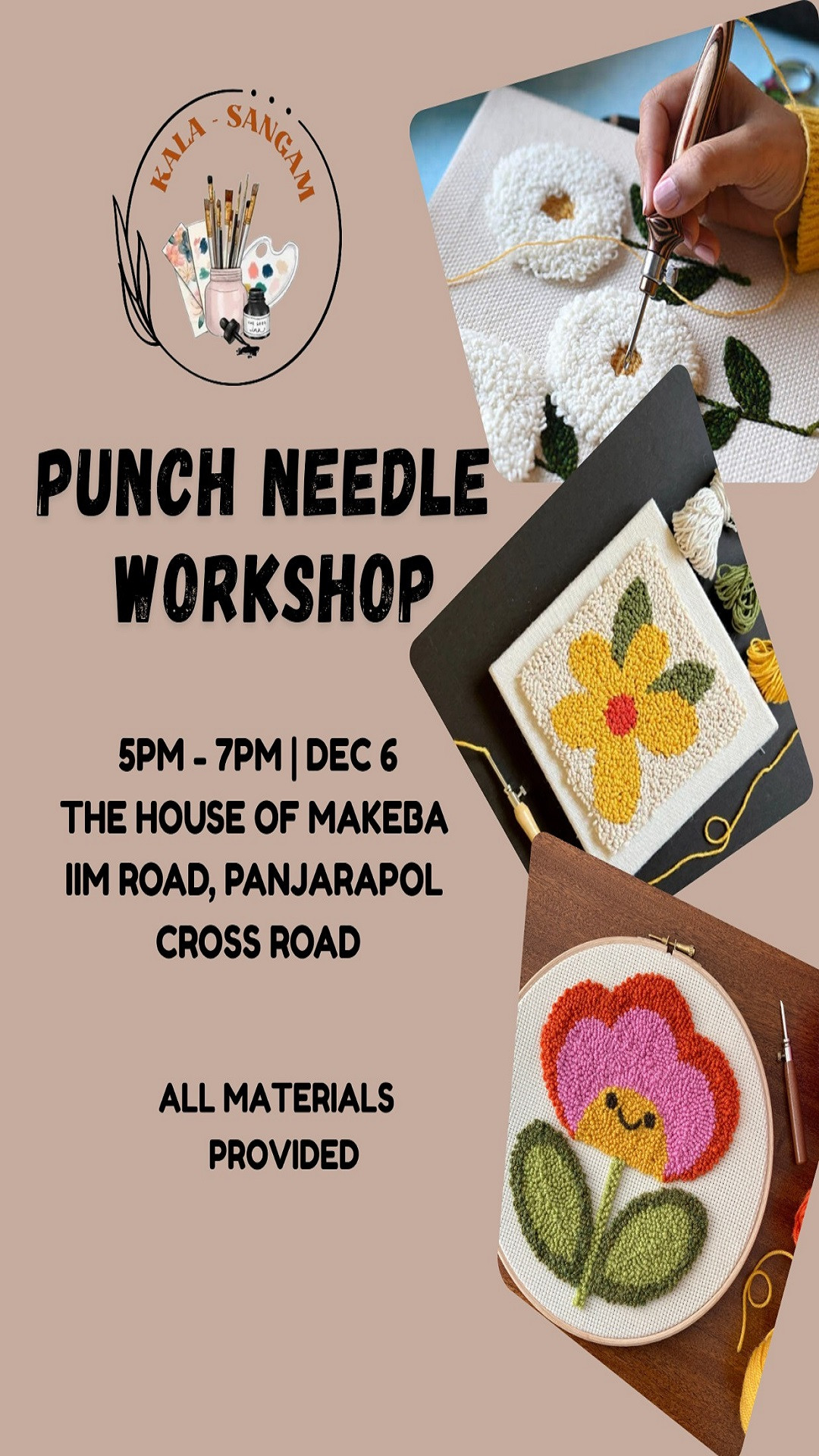 PUNCH NEEDLE WORKSHOP