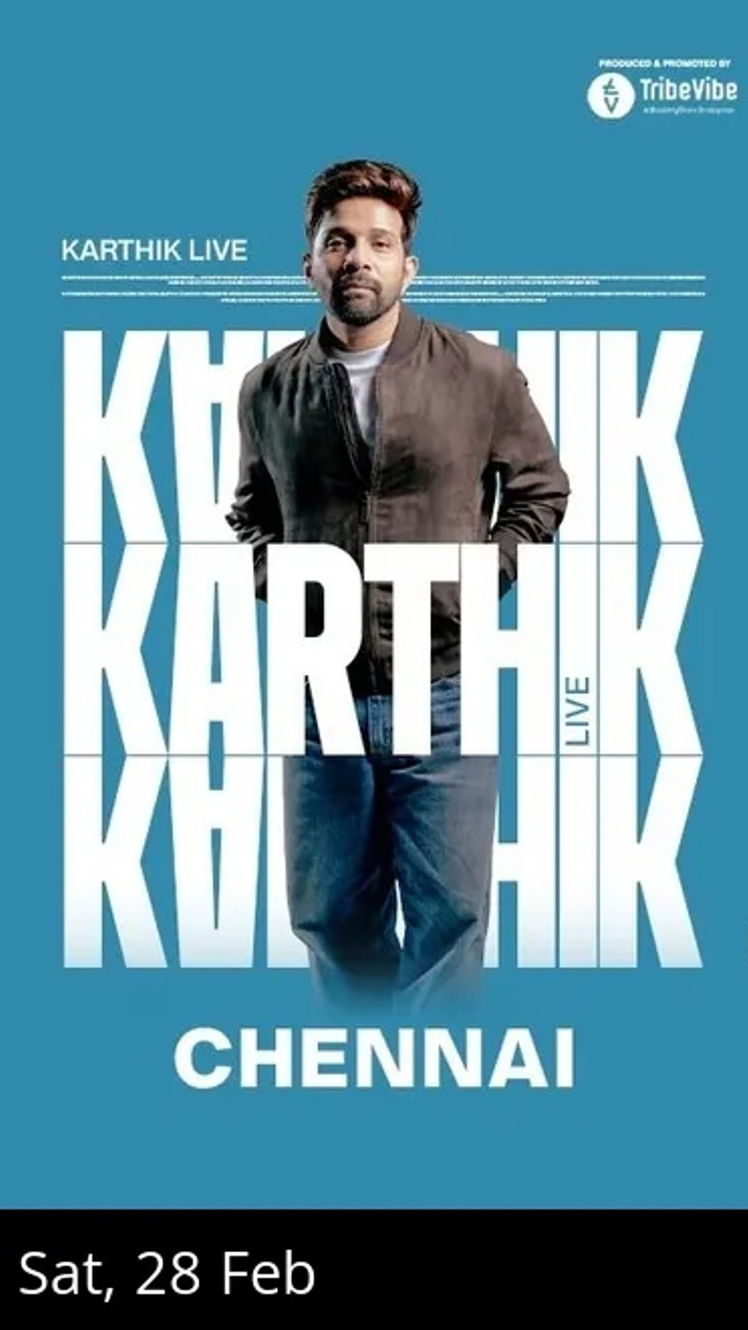 Karthik Live - Chennai