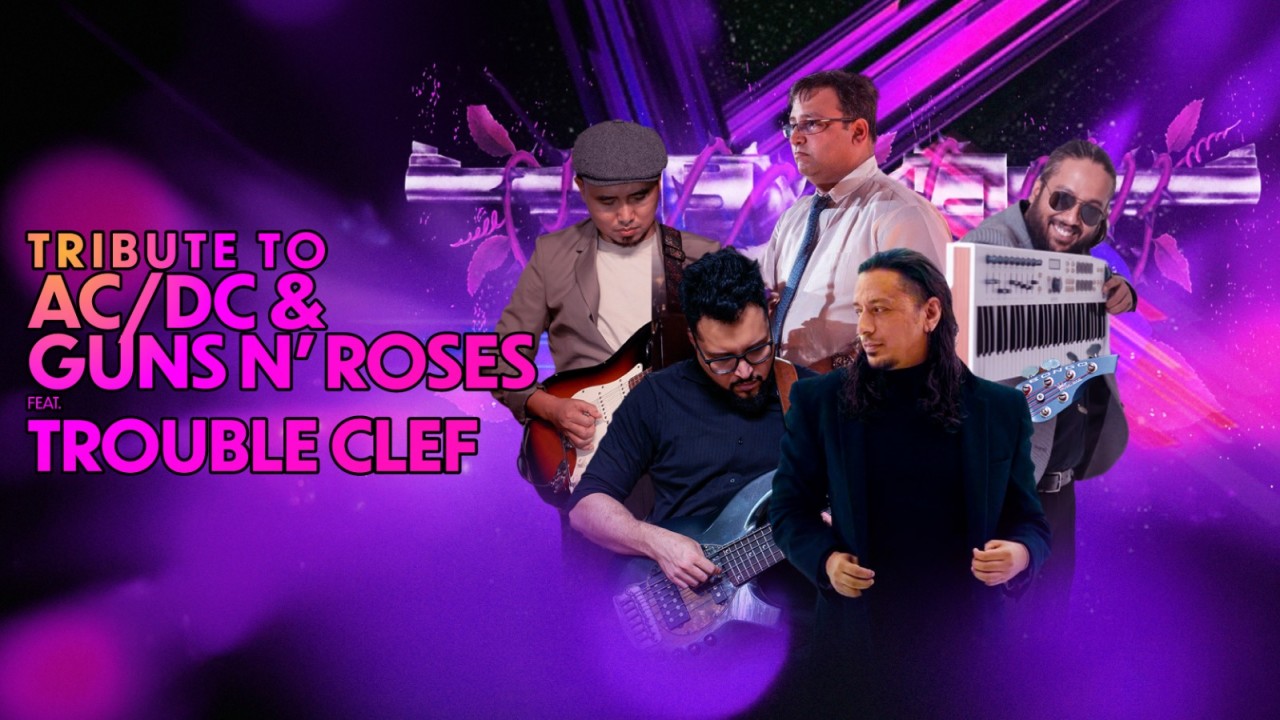 Explosive Tribute Concert: AC/DC & Guns N' Roses by Trouble Clef