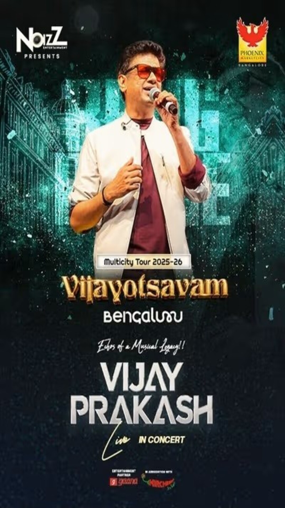 VIJAY PRAKASH-VIJAYOTSAVAM Tour Bangalore