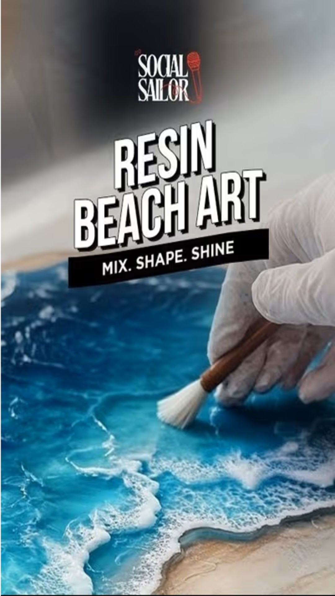 Resin Beach Art Date Mumbai.
