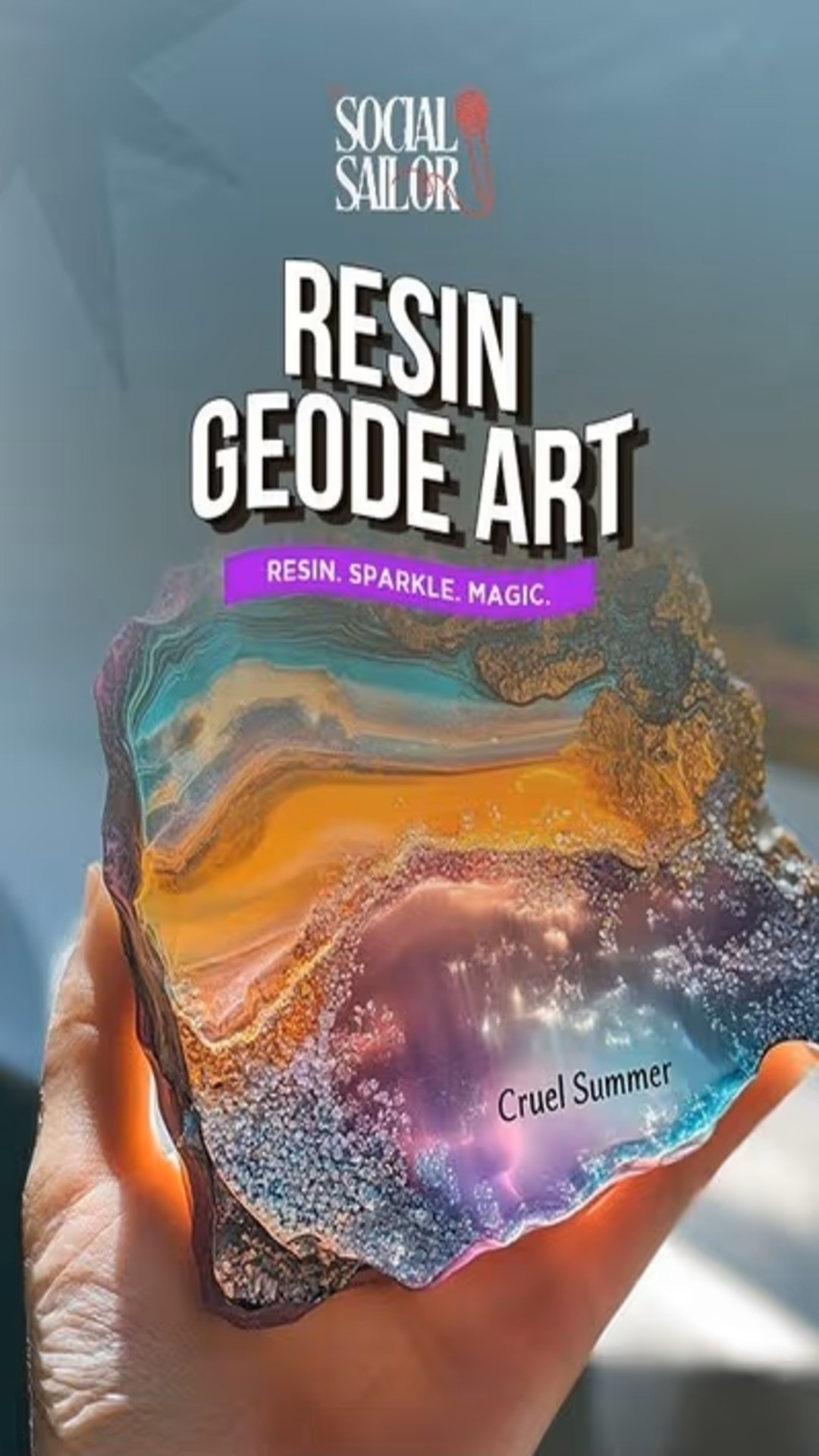 Resin Geode Art Date - Mumbai