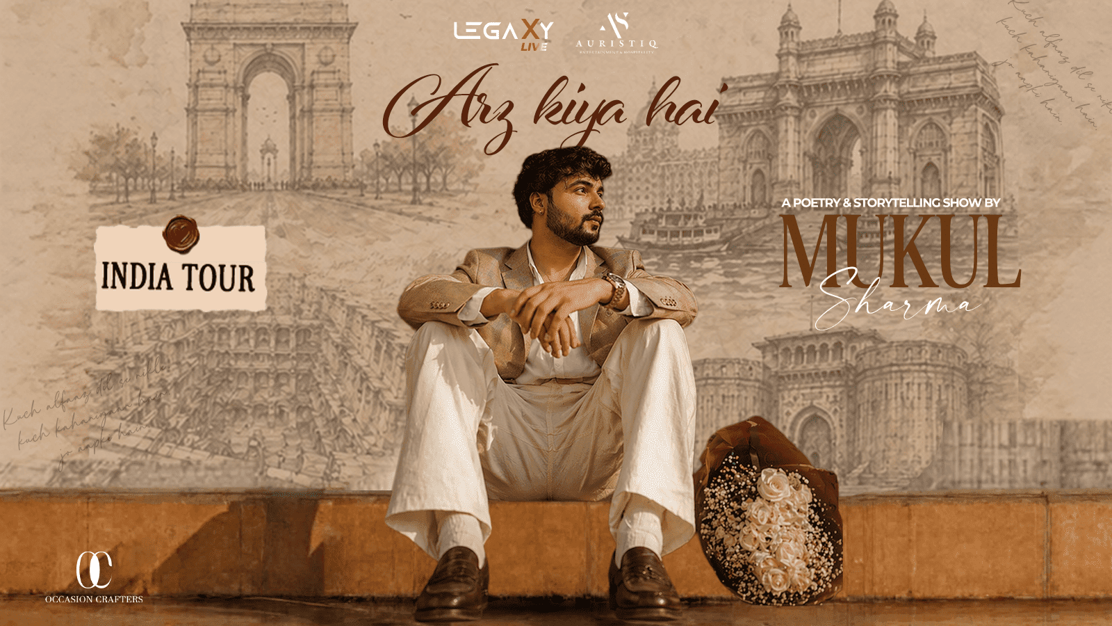 Arz Kiya Hai IndiaTour By Mukul Sharma | Delhi