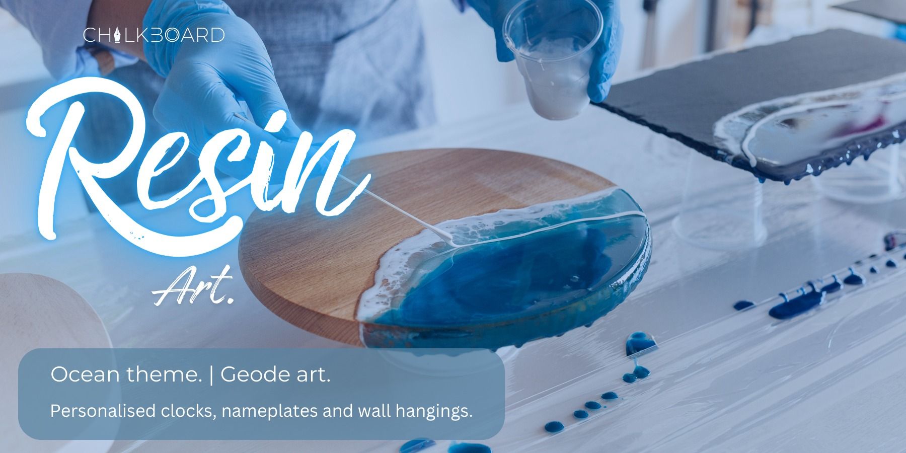 Resin Art Workshop : Weekday & Weekend
