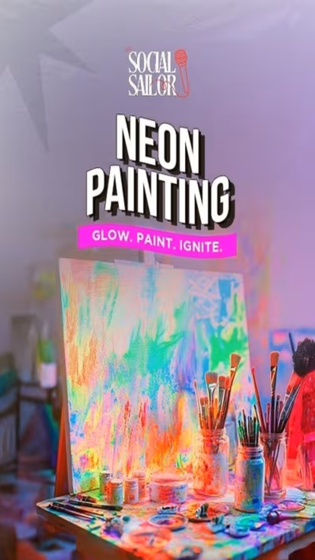 Neon Painting Date - Mumbai