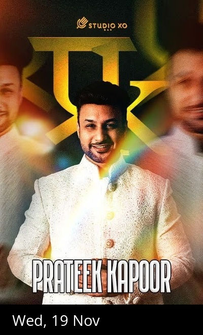 Studio XO Presents Prateek Kapoor Live