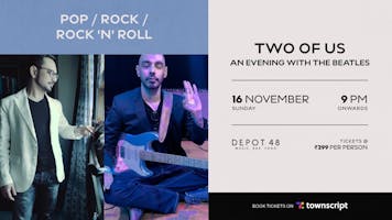 Two of Us - An evening with the Beatles