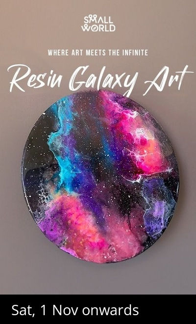 Resin Galaxy Art