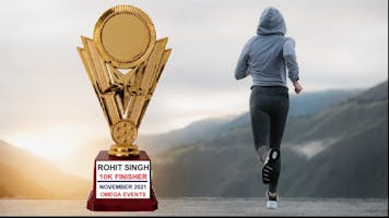 Flash Virtual Marathon - Get Trophy by Courier