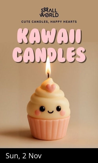 Kawaii Candles Making