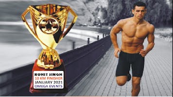 Unicorn 10KM Challenge - Get Trophy by Courier