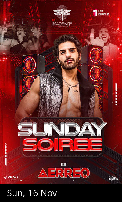 Sunday Soiree ft. AERREO at Dragonfly