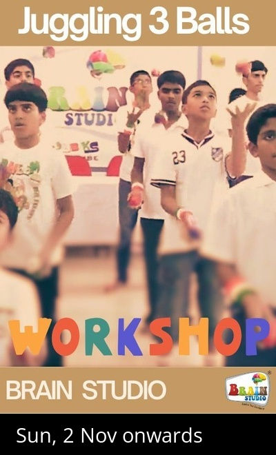 Juggling 3 Balls Cascade Workshop