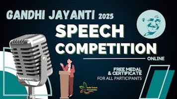 Gandhi Jayanti Speech Competition 2025