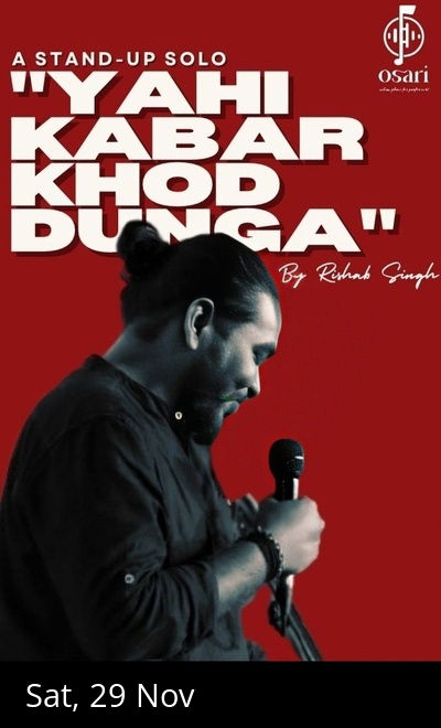 Yahi Kabar Khod Dunga - A Standup Comedy Special