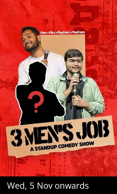 3 Men's Job - A standup Comedy Show