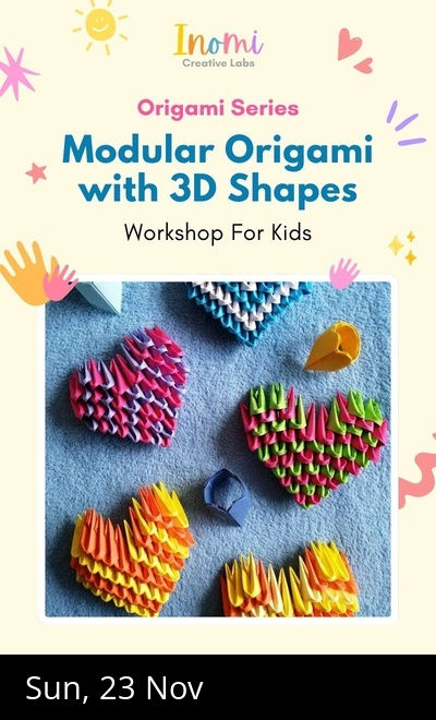 Introduction to Modular Origami with 3D Shape