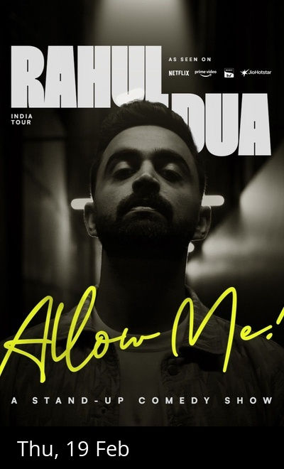 Allow Me!: A Standup Comedy Show by Rahul Dua