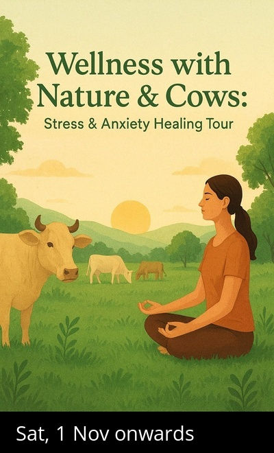 Wellness with Cows: Stress & Anxiety Healing Tour