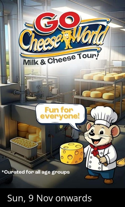 Go Cheese Factory Tour