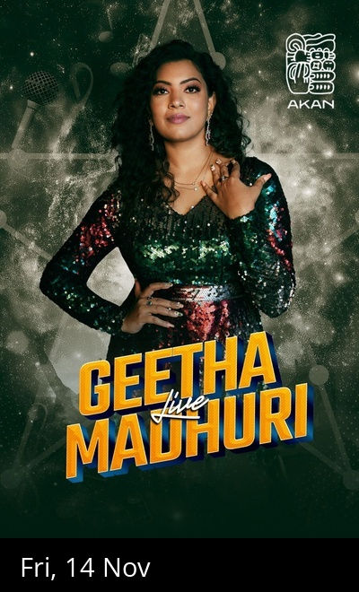 Geetha Madhuri Live on 14th Nov at Akan