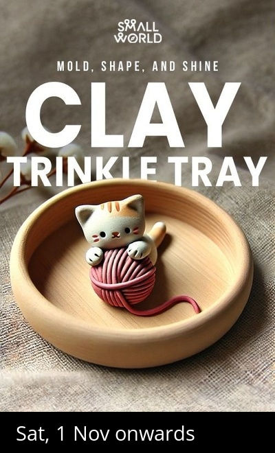 Clay Trinket Tray Workshop