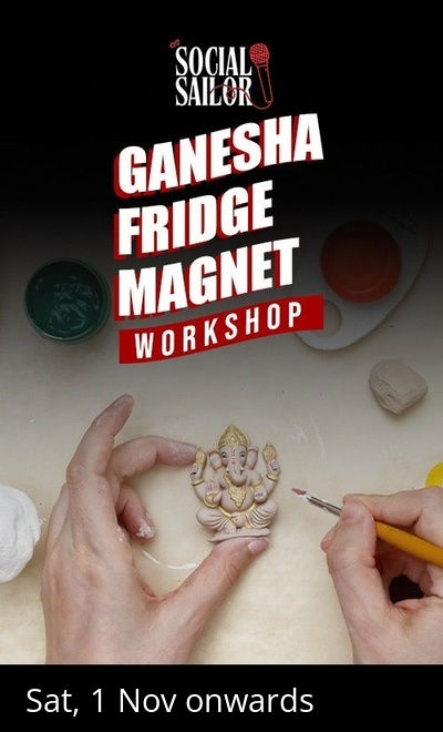 Ganesh Fridge Magnet Workshop - Kolkata