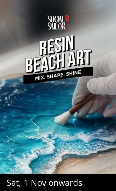 Resin Beach Art Date - Kolkata
