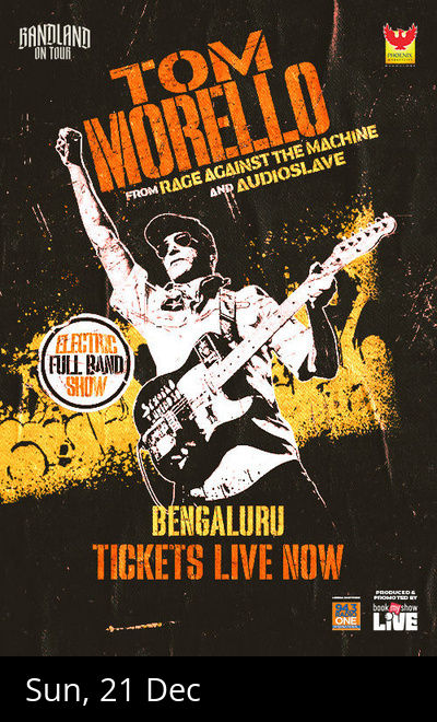 Tom Morello India Tour - Bengaluru