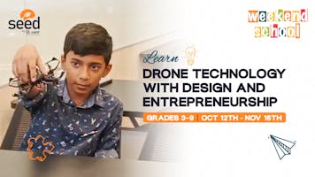 Drone & Design Thinking Program Fly-Build-Pitch