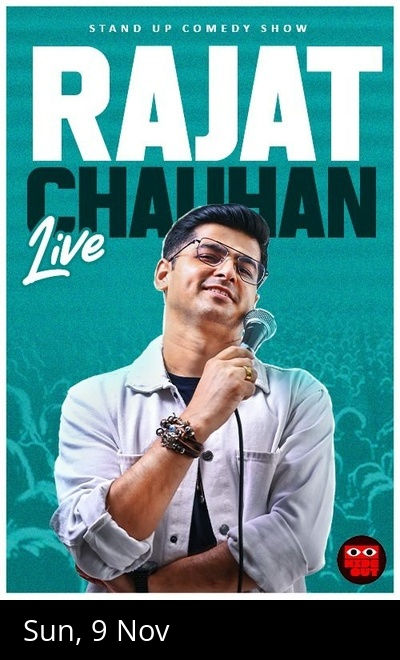 Rajat Chauhan Live : Standup Comedy Show