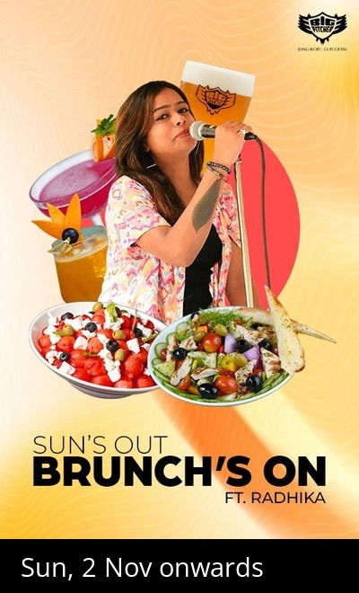 Sunday Brunch and soulful tunes by Radhika. LIVE