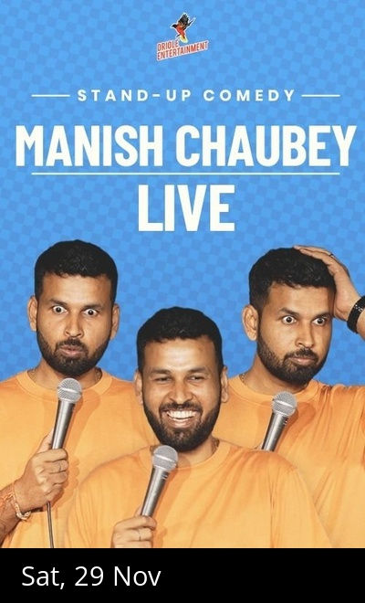 Manish Chaubey Live