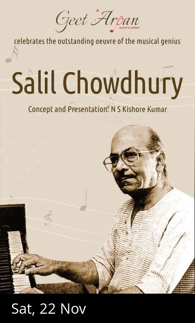 The Musical genius SALIL CHOWDHURY