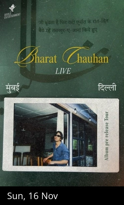 Bharat Chauhan : Album Pre Release Tour