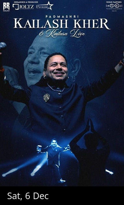 PADMASHRI KAILASH KHER & KAILASA LIVE : MUMBAI