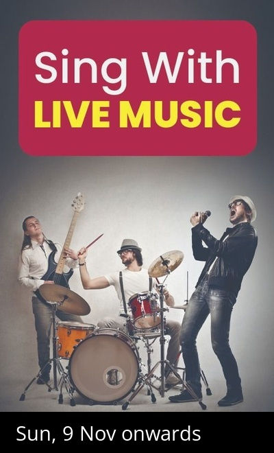 Sing With Live Music